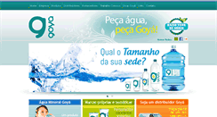 Desktop Screenshot of aguagoya.com.br